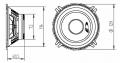 Alpine SXE-1350S - 13 cm 2-Wege-Lautsprecher mit 250 Watt (RMS: 40 Watt)