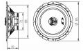 Alpine SXE-1725S - 16,5 cm 2-Wege-Lautsprecher mit 220 Watt (RMS: 40 Watt)