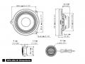 Alpine DP2-45C-B - 12 cm Komponenten-Lautsprecher mit 100 Watt (RMS: 50 Watt)