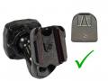 Alpine KTE-DME-BTRA7 - Halterung fr den digit. Rckspiegel DME-R1200 im Ford Transit Custom, Camper