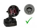 Alpine KTE-DME-BCRA1 - Halterung fr den digitalen Rckspiegel DME-R1200 im VW Crafter, T5, MAN TGE