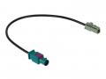 Alpine Antennenadapter Fakra (m) auf GT21 (f) mit original GNSS-Antenne und Fakra - KAE-F2GT21