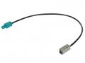 Alpine GPS-Antennenadapter, Fakra(m) auf GT5 im VW Golf VII / VI, Skoda Octavia 3 - KAE-F2GT5
