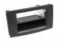 Einbauset mit Lenkradadapter fr DIN Autoradio in Mercedes M-Klasse schwarz (2005-2011) - Profi