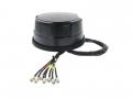 Panorama Antenne 4x5G / 2xWLAN / GPS High Performance mit 1,0 m Direkt-Kabelsatz, schw - PAN-ANT510B
