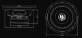 DLS CS-PE10D2 - 25 cm Passiv Subwoofer mit 600 Watt (RMS: 300 Watt)