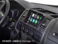 Alpine KIT-802T5 - Installations-Set, gewinkelt fr X801 / 2 / 3D-U im VW T5, T6