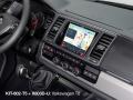 Alpine KIT-802T5 - Installations-Set, gewinkelt fr X801 / 2 / 3D-U im VW T5, T6