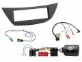 Einbauset mit Lenkradadapter fr DIN Autoradio in Renault Laguna III (2008-2013)