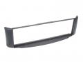 Einbauset mit Lenkradadapter fr DIN Autoradio in Smart ForTwo (2004-07) - grau