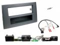 Einbauset mit Lenkradadapter fr DIN Autoradio in Volvo XC 90 (2004-2014) - anthrazit
