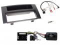Einbauset mit Lenkradadapter fr DIN Autoradio in VW Touareg, T5 Caravelle Multivan (2002-2010)