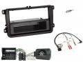 Einbauset mit Lenkradadapter fr DIN Autoradio in VW T6 (2015-2019)