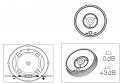 JBL Club 625SQ - 16 cm 2-Wege-Lautsprecher mit 225 Watt (RMS: 75 Watt)