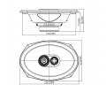 JBL Stage3 9637 - 15x23cm (6x9 Zoll) 3-Wege-Lautsprecher mit 375 Watt (RMS: 180 Watt)