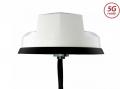 Panorama Dachantenne 2x LTE / 5G High Performance Antenne, 0,3m Kabel (Ant3B.2xx), wei - LPMM-6-60