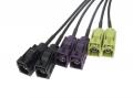 Dietz LTE/WLAN 4x4 Dachantenne - Kabel zentral f. CamperNet Pro / Baugleiche, schwarz - CN2-4x4-Z-sw