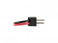 Lautsprecher-Anschlukabel mit DIN Stecker, 2,8 / 4,8 (F) Stecker, 2x 0,5qmm, rot / schwarz
