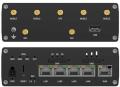 Teltonika 5G / LTE / WLAN Router RutX50 black, CAT20, DL bis 3,3Gbit/s - TEL-RutX50e-12V