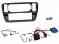 Radioeinbauset mit CAN-Bus f�r DIN Autoradio in VW Up (2012-2016) - Diversity, Klavierlack