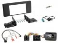 Einbauset mit Lenkradadapter f�r Doppel DIN Autoradio in BMW X5 (2000-2003) - 17 Pin, Aktivsystem
