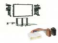 Radioeinbauset f�r Doppel DIN Autoradio in Honda Accord (1988-1998) - schwarz