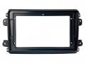 Einbaurahmen f�r 9 Zoll Autoradio in Citroen / Fiat / Opel / Peugeot, 6 Radiobedienfunktionen