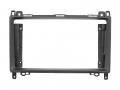 Einbaurahmen f�r 9 Zoll Autoradio in Mercedes A, B, Vito, Viano - schwarz