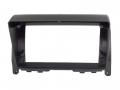 Einbaurahmen f�r 9 Zoll Autoradio in Mercedes C-Klasse (03/2007-01/2011) - schwarz