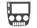 Einbaurahmen f�r 9 Zoll Autoradio in Mercedes ML-Klasse (1998-2005) - schwarz