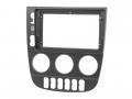 Einbaurahmen f�r 9 Zoll Autoradio in Mercedes ML-Klasse (1998-2005) - schwarz