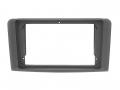 Einbaurahmen f�r 9 Zoll Autoradio in Mercedes M-Klasse (W164) / GL-Klasse (X164) - schwarz