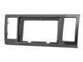 Einbaurahmen f�r 9 Zoll Autoradio in VW T6 (7HC, 07/2015-08/2019) - schwarz