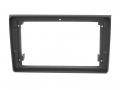 Einbaurahmen f�r 9 Zoll Autoradio in Audi A4 (8E) / Seat Exeo (3R) - schwarz