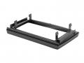 Einbaurahmen f�r 9 Zoll Autoradio in Audi A4 (8E) / Seat Exeo (3R) - schwarz
