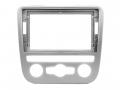 Einbaurahmen f�r 9 Zoll Autoradio in VW Scirocco III (13, 08/2008 - 4/2014), Einzelmodule I - silber