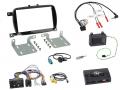Radioeinbauset mit CAN-Bus f�r Doppel DIN Autoradio in Fiat 500 X (ab 2016 Facelift) - mit Tasten