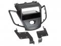Einbauset mit Lenkradadapter f�r DIN Autoradio in Ford Fiesta (2013-2017), ohne Display, schwarz