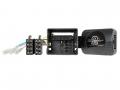 Einbauset mit Lenkradadapter f�r DIN Autoradio in VW Golf VII (2012-2020) - silber