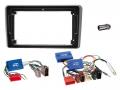 Radioeinbauset mit CAN-Bus f�r 9 Zoll Autoradio in Audi A3 (8P, 2003-2006) - Aktivsystem, schwarz