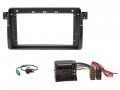 Radioeinbauset f�r 9 Zoll Autoradio in BMW 3er E46 (2002-2007), Quadlock