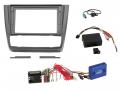 Radioeinbauset mit CAN-Bus f�r 9 Zoll Autoradio in BMW 1er E81 / E82/ E87/ E88 (07-13), Klima, Aktiv