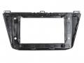 Einbaurahmen f�r 10 Zoll Autoradio in VW Tiguan (2016-2021) Kit 9/7 Zoll Ger�te - Klavierlack