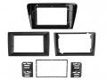 Einbaurahmen f�r 10 Zoll Autoradio in Skoda Octavia Kit 9/7 Zoll Ger�te LHD - Klavierlack