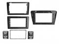 Einbaurahmen f�r 10 Zoll Autoradio in Skoda Octavia Kit 9/7 Zoll Ger�te LHD - Klavierlack