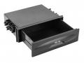 Ablagefach f�r 2 DIN Radioblenden (schraubbar) mit Schublade