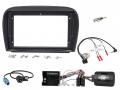 Einbauset mit Lenkradadapter f�r 9 Zoll Autoradio in Mercedes SL R230 (2006-2011), Can