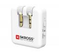 Skross - Bluetooth-Adapter mit 2x 3,5-mm-Klinkensteckern