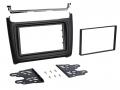Einbaurahmen f�r Doppel DIN Autoradio in VW Polo (2014-2017) - schwarz
