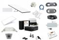 Starlink STANDARD mit Dachmontagekit, 12V Adapter + Router-Antennenset - ST-5560eSA-STD-DM12V